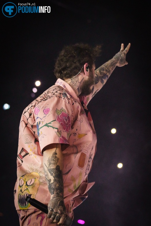 Post Malone op Post Malone - 25/02 - Ziggo Dome foto