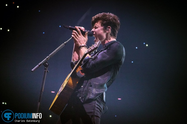 Shawn Mendes op Shawn Mendes - 07/03 - Ziggo Dome foto