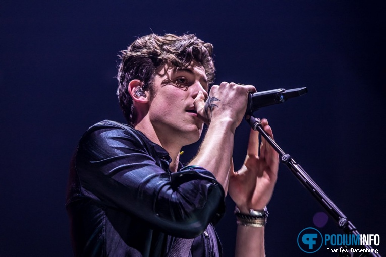 Shawn Mendes op Shawn Mendes - 07/03 - Ziggo Dome foto