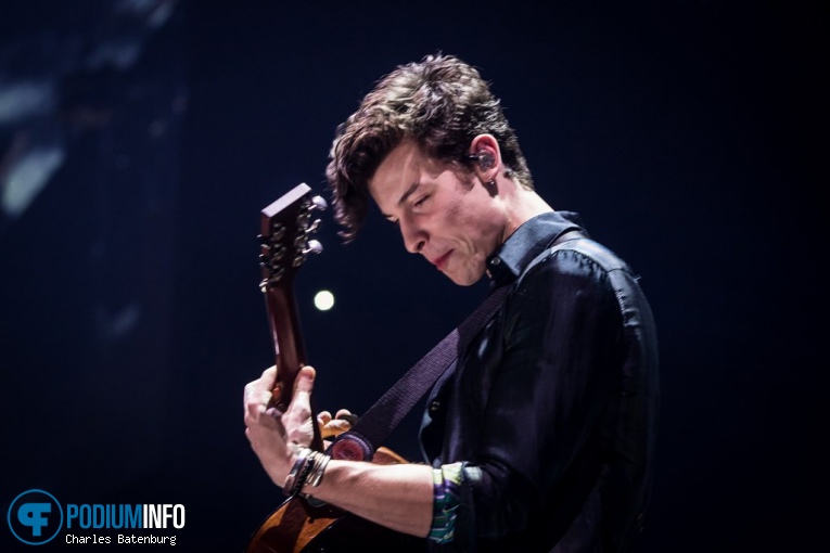 Shawn Mendes op Shawn Mendes - 07/03 - Ziggo Dome foto