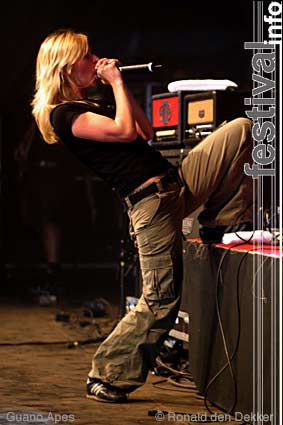 Guano Apes op Dauwpop 2004 foto