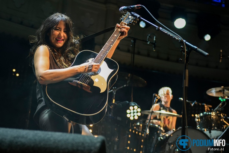 KT Tunstall op KT Tunstall - 28/03 - Paradiso foto