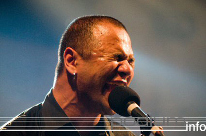 Danko Jones op Danko Jones - 24/4 - Paradiso foto