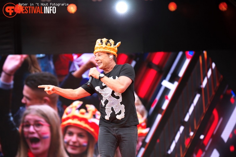 Gerard Joling op 538 Koningsdag 2019 foto