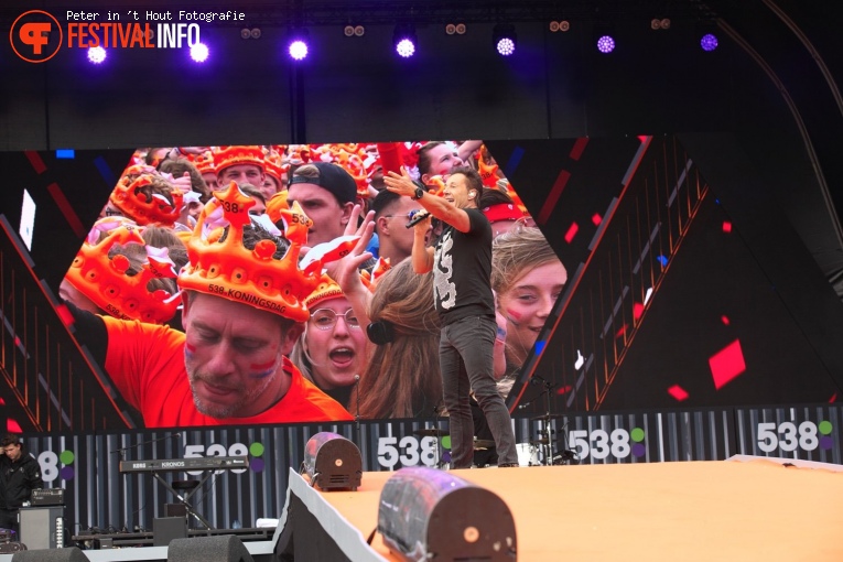 Gerard Joling op 538 Koningsdag 2019 foto