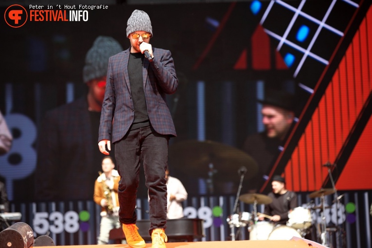 Matt Simons op 538 Koningsdag 2019 foto