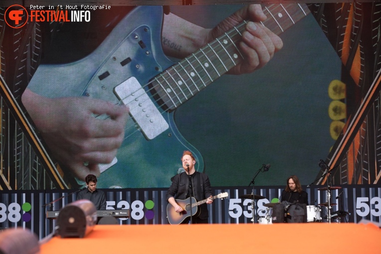 Gavin James op 538 Koningsdag 2019 foto