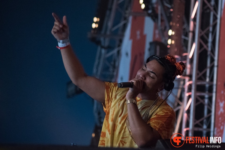 Freddy Moreira op Kingsland Festival Twente 2019 foto