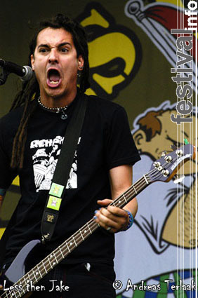 Less Than Jake op Pinkpop 2004 za/zo foto