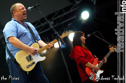 Pixies op Pinkpop 2004 za/zo foto