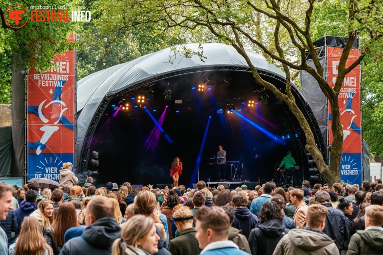 Merol op Bevrijdingsfestival Nijmegen 2019 foto