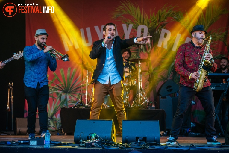 Muyayo Rif op Bevrijdingsfestival Nijmegen 2019 foto