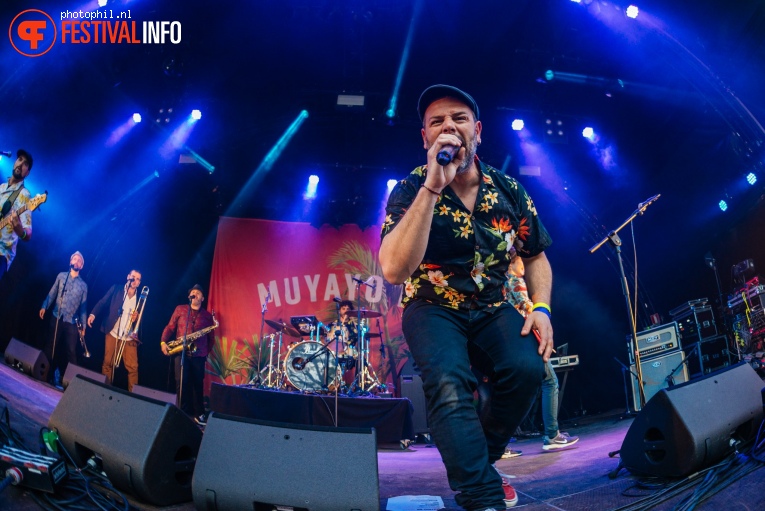 Muyayo Rif op Bevrijdingsfestival Nijmegen 2019 foto