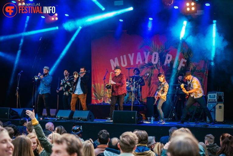 Muyayo Rif op Bevrijdingsfestival Nijmegen 2019 foto