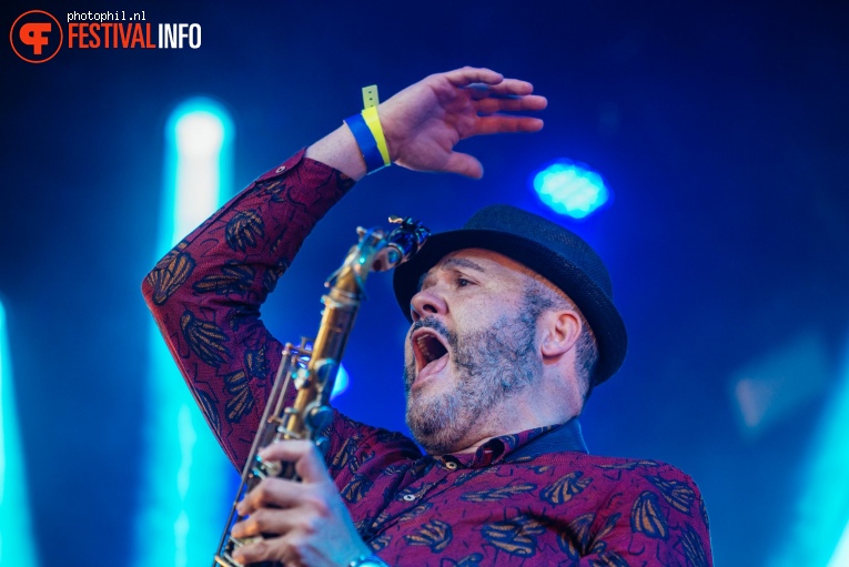 Foto Muyoyo Riff op Bevrijdingsfestival Nijmegen 2019
