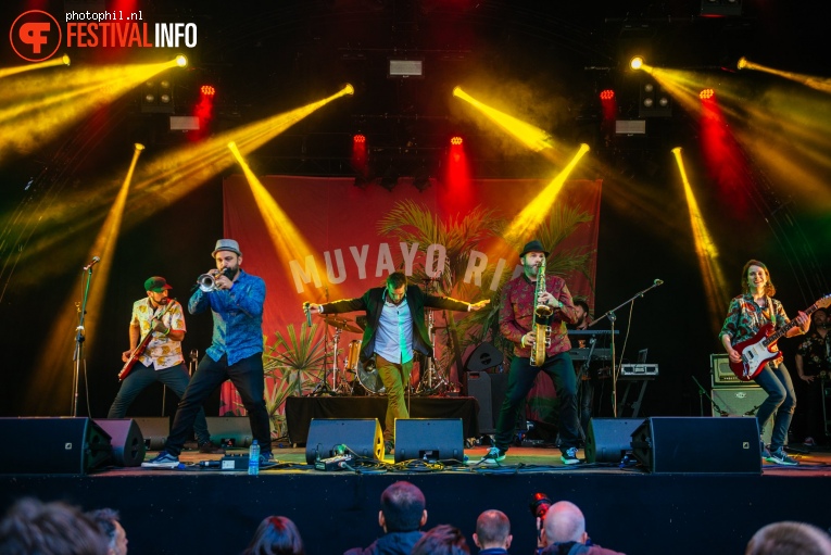 Muyayo Rif op Bevrijdingsfestival Nijmegen 2019 foto