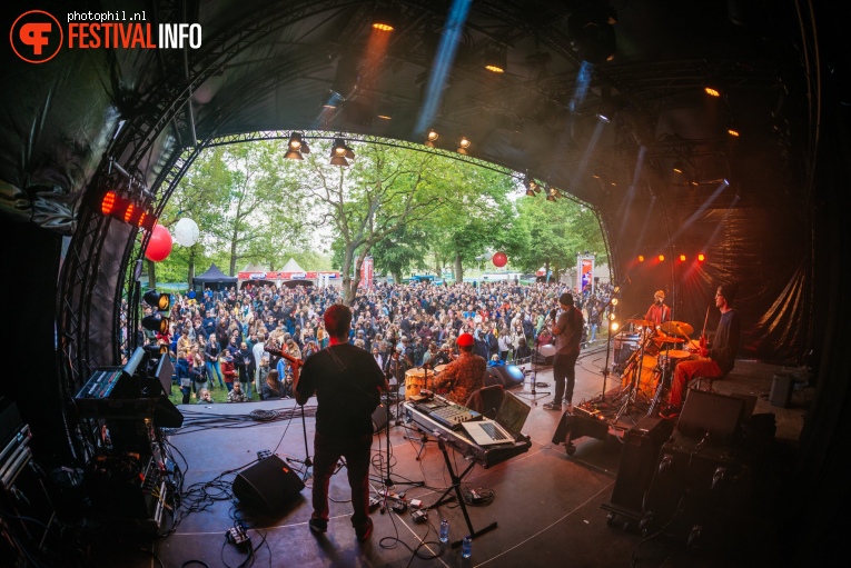 Foto Onipa op Bevrijdingsfestival Nijmegen 2019