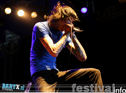 Suicide Silence op Groezrock 2008 foto