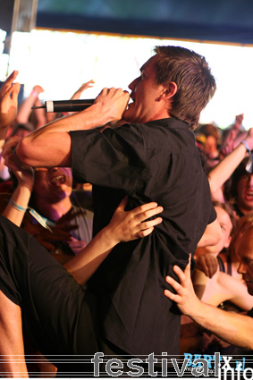 Heaven Shall Burn op Groezrock 2008 foto