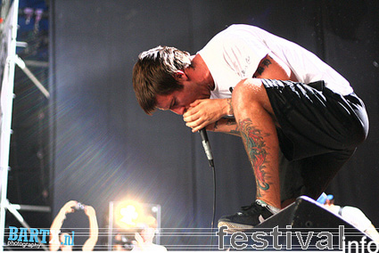 Parkway Drive op Groezrock 2008 foto
