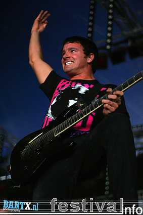 Parkway Drive op Groezrock 2008 foto