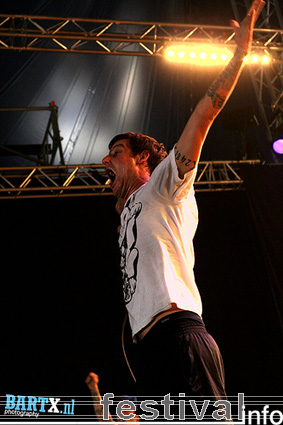 Parkway Drive op Groezrock 2008 foto
