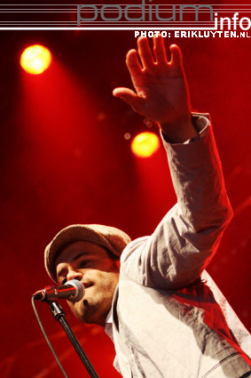 Alain Clark op Dauwpop 2008 foto