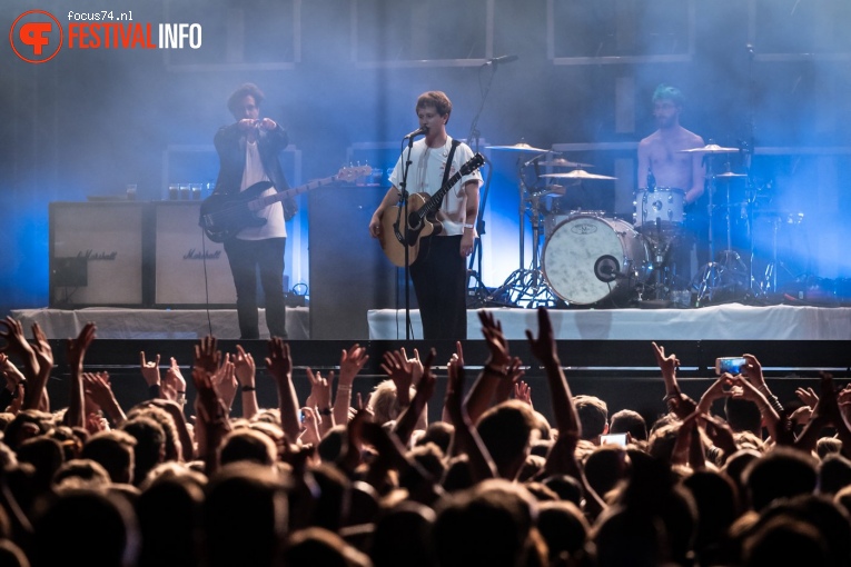 Nothing But Thieves op Dauwpop 2019 foto