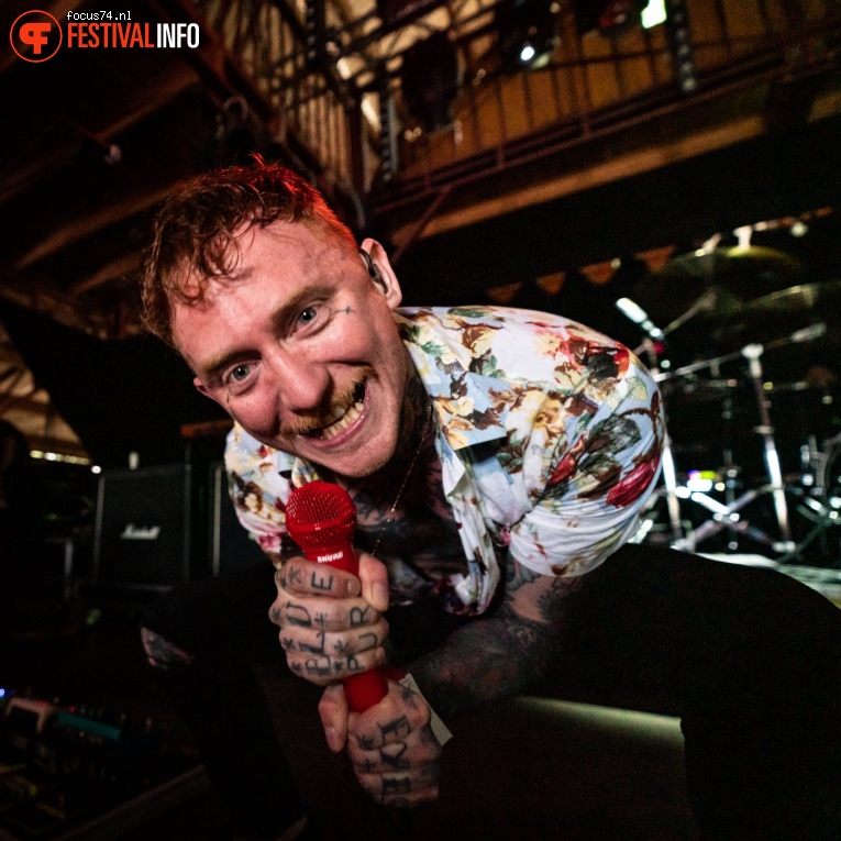 Frank Carter & The Rattlesnakes op Dauwpop 2019 foto