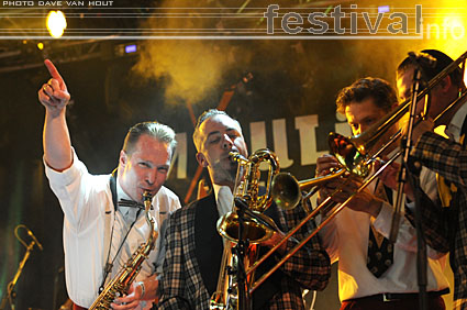 Ray Collins' Hot Club op Moulin Blues 2008 foto