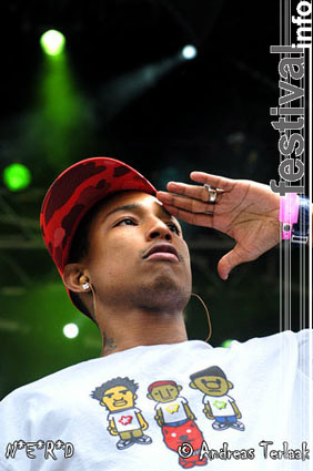 N*E*R*D* op Pinkpop 2004 ma foto