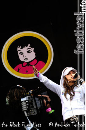 Black Eyed Peas op Pinkpop 2004 ma foto