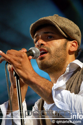 Alain Clark op Bevrijdingsfestival Overijssel 2008 foto