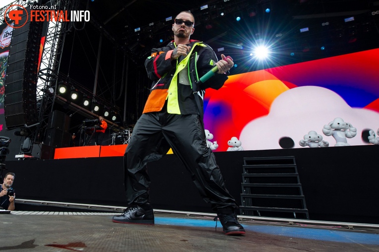 J. Balvin op Pinkpop 2019 - Zondag foto