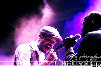 Alain Clark op Bevrijdingspop Haarlem 2008 foto