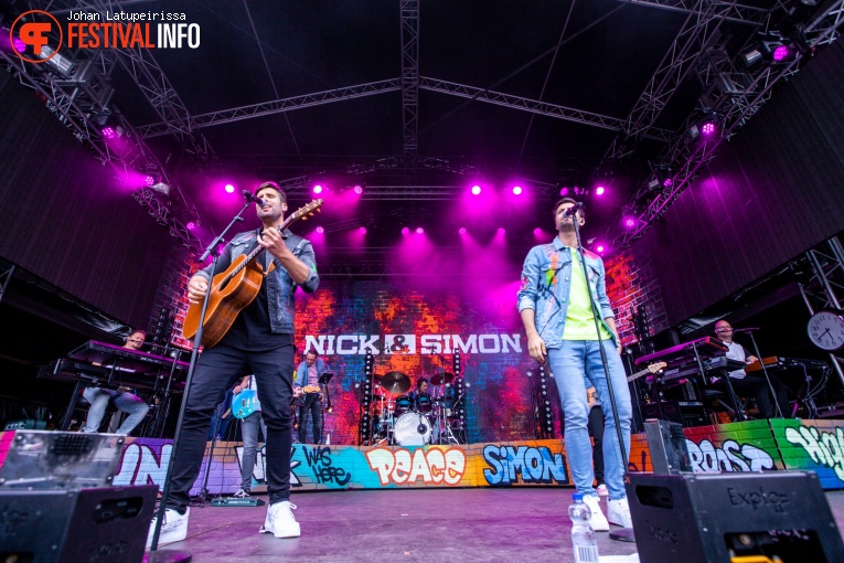 Nick & Simon op Pop on Top 2019 foto