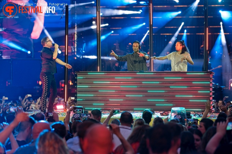 Sunnery James & Ryan Marciano op Guus Meeuwis Groots met een zachte G 2019 - 14/06 - Philips Stadion foto