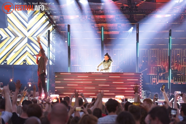 Sunnery James & Ryan Marciano op Guus Meeuwis Groots met een zachte G 2019 - 14/06 - Philips Stadion foto