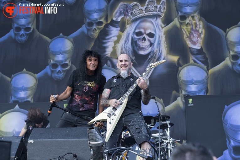 Anthrax op Graspop Metal Meeting 2019 - Vrijdag foto