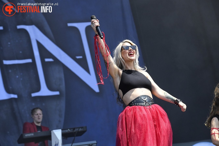 Delain op Graspop Metal Meeting 2019 - Zondag foto