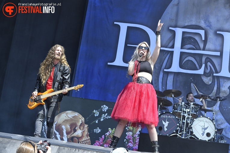 Delain op Graspop Metal Meeting 2019 - Zondag foto