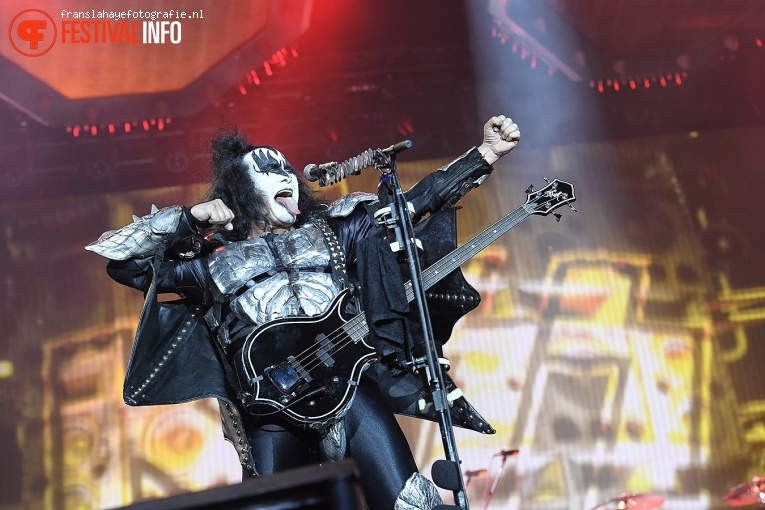 Kiss op Graspop Metal Meeting 2019 - Zondag foto