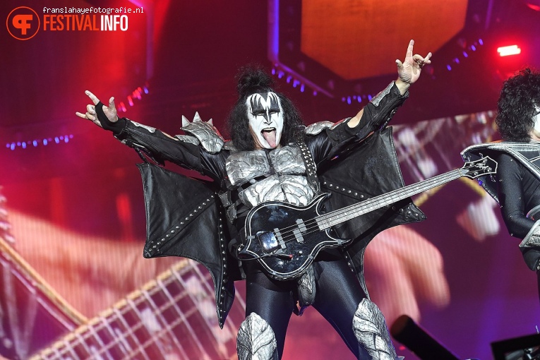 Kiss op Graspop Metal Meeting 2019 - Zondag foto