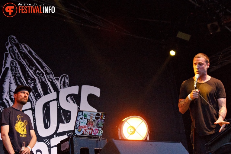 Sleaford Mods op Loose Ends 2019 foto