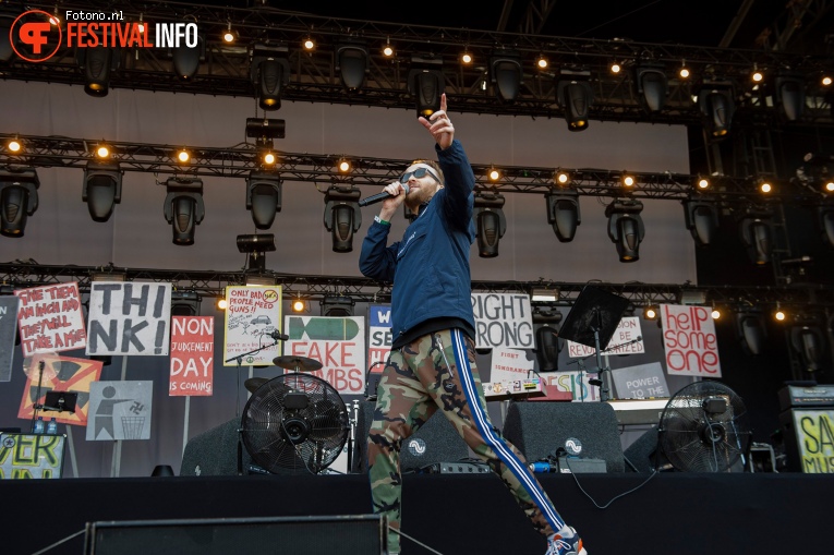 Arjen Lubach op Stadspark Live 2019 foto