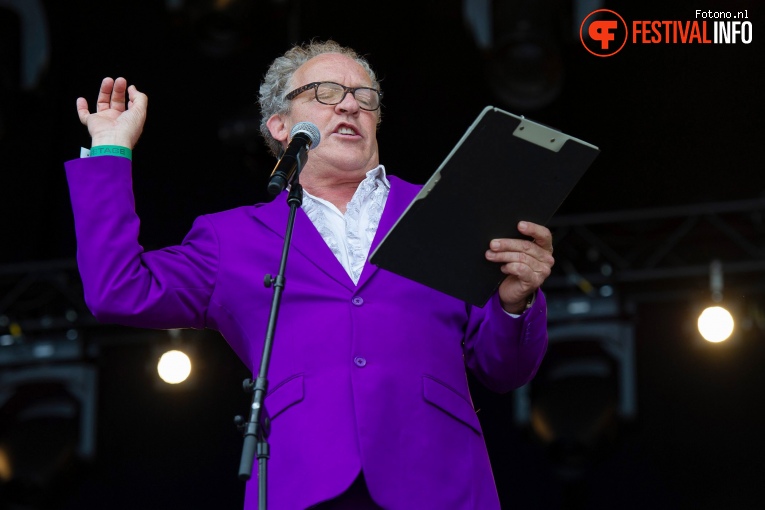 Bert Visscher op Stadspark Live 2019 foto