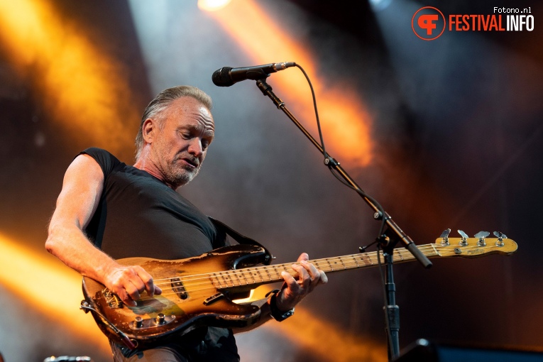 Sting op Stadspark Live 2019 foto