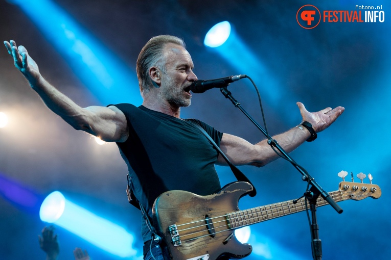 Sting op Stadspark Live 2019 foto