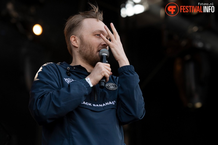 Arjen Lubach op Stadspark Live 2019 foto