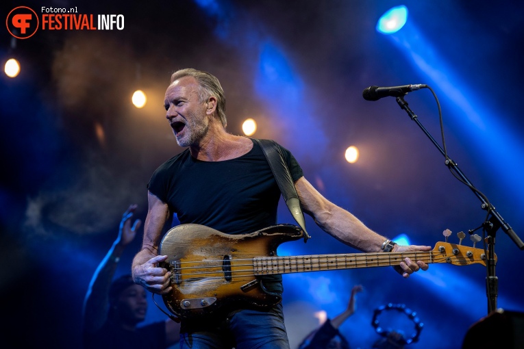 Sting op Stadspark Live 2019 foto